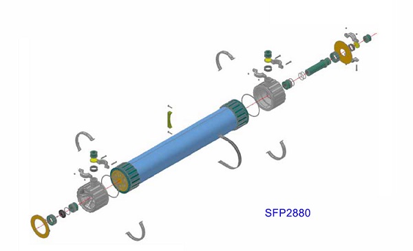 超濾膜SFP2880樹脂結(jié)構(gòu)圖