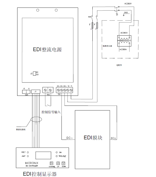 麥克尼斯edi電源mxd-5調(diào)試說明書